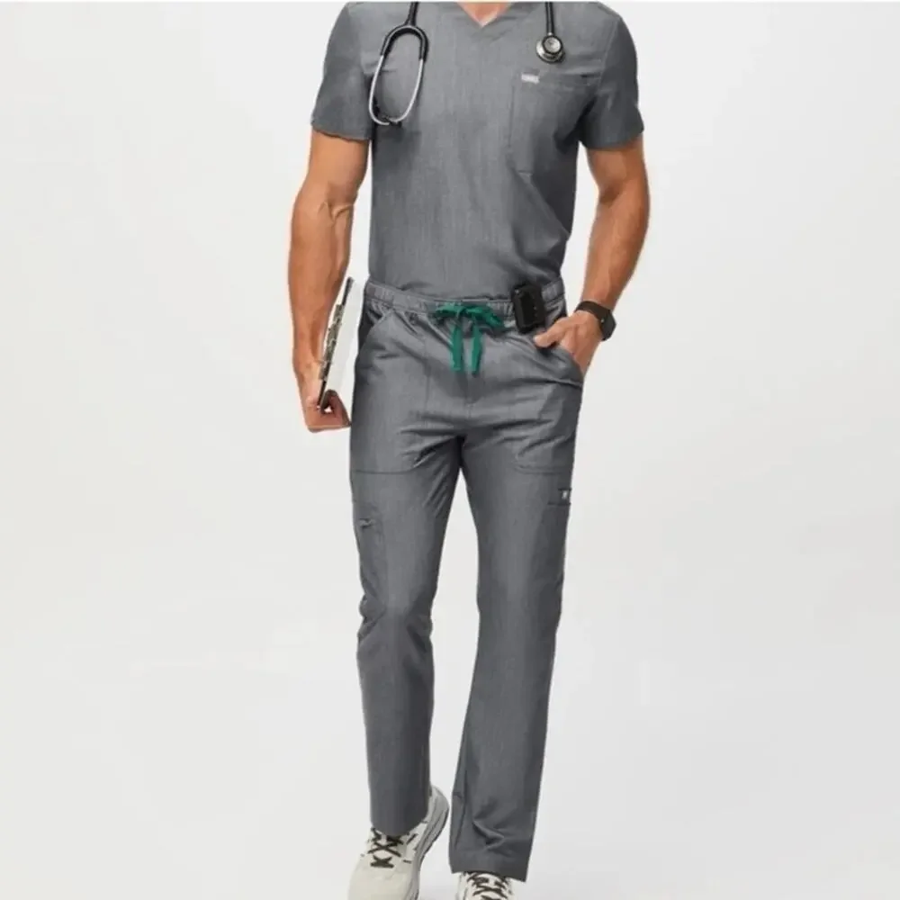 Figs NWT Men’s Graphite Gray Cairo Cargo Scrub Pants Size Large